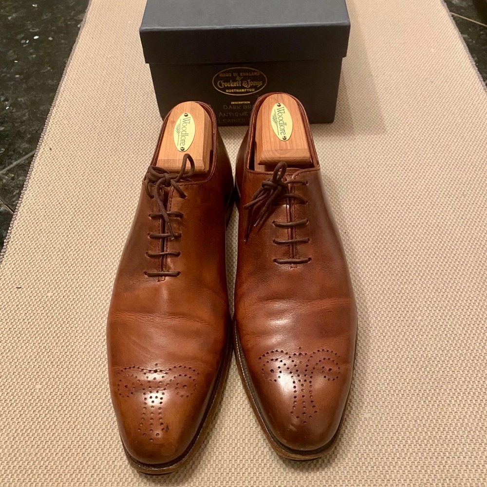 Crockett & Jones Weymouth wholecuts - Brown size 8